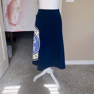 NWT Lauren Ralph Lauren navy skirt size 10P